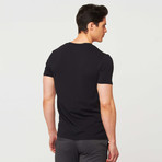 The Neighborhood V-Neck // Black (2XL)