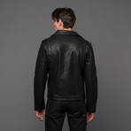 Heavy Pu Motorcycle Jacket (XL)