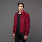 Corduroy Iconic Racer // Deep Red (S)