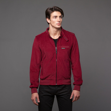 Corduroy Iconic Racer // Deep Red (S)
