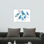 Birds With Hats (28"L x 21"H)