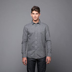 Chapman Stripe Shirt // Grey (M)