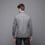 Chapman Stripe Shirt // Grey (M)