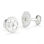 Mechanical Wheel Cufflink