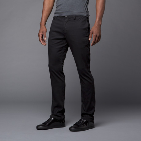 Reed Black Stretch Chino (28WX30L)