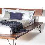 Walnut Railcar // Bed (Queen)