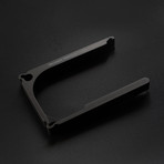 DM1: 8-Card Aluminum Wallet // Black Hard Anodized
