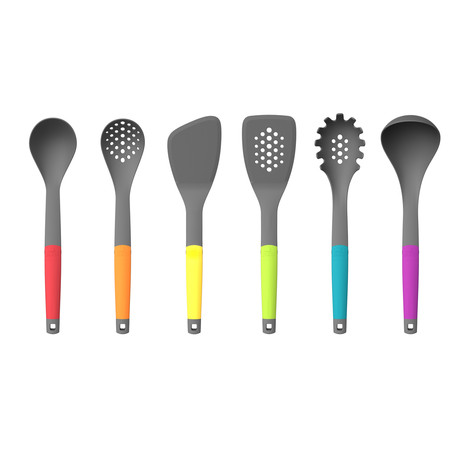 Modern Lift // Brights 6 Piece Utensil Set // Austin