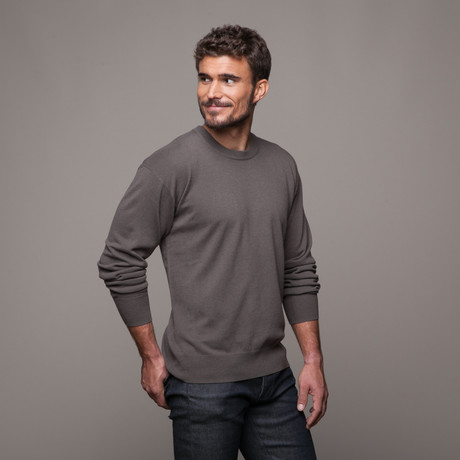 Cashmere Crewneck // Turtle Dove (S)