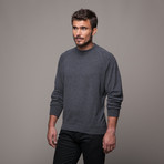 Cashmere Crewneck // Dark Grey (XL)