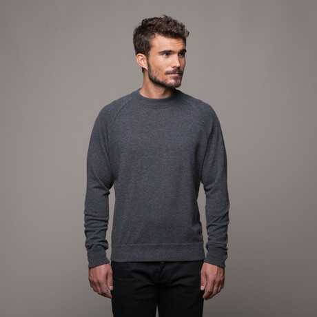 Cashmere Crewneck // Dark Grey (S)