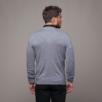 Merino Wool V-Neck // Light Grey (M)
