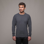 Cashmere Raglan Crewneck // Dark Grey (2XL)