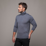 Merino Wool Rollneck // Dark Grey (M)