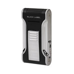 Black Label Dictator Flat Flame II Lighter (Black Matte)