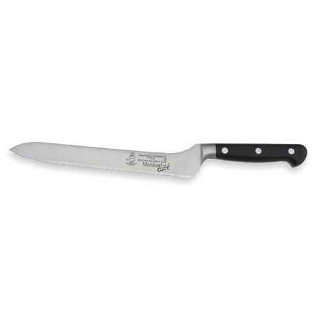 Meridian Elite // 8" Scalloped Offset Bread Knife