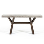 Urban Concrete Console Table