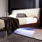 Volterra Floating Bed w/ Lights (Queen)