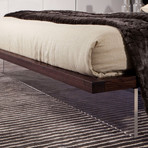 Volterra Floating Bed w/ Lights (Queen)