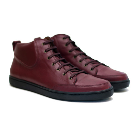 Duke Mid Top // Oxblood (Euro: 42)
