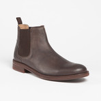 Mortimer Brogue Chelsea Boot // Dark Brown (UK: 6)