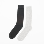 Cashmere Sock Pack // Black + Grey