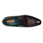 Paul Parkman // Hand-Painted Loafer // Black + Grey (Euro: 43)