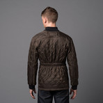 Garage Quilted Jacket // Brown (L)