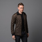 Garage Quilted Jacket // Brown (L)