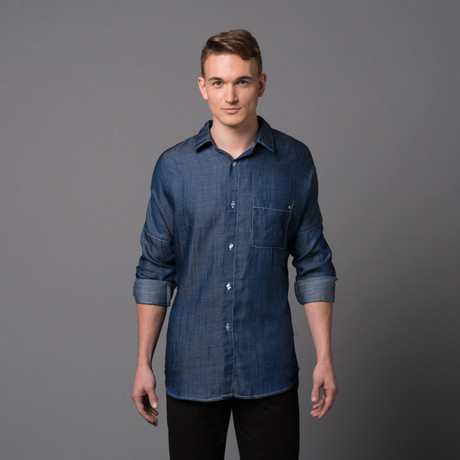 Gaudi Chambray Button Up (S)