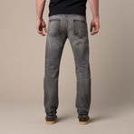 St Guy Straight Fit Jeans // Grey (34WX32L)