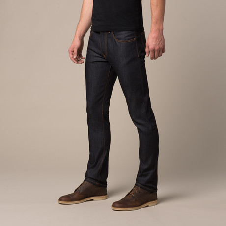 Brawn Guy Slim Fit Jeans // Indigo Solid (28WX32L)