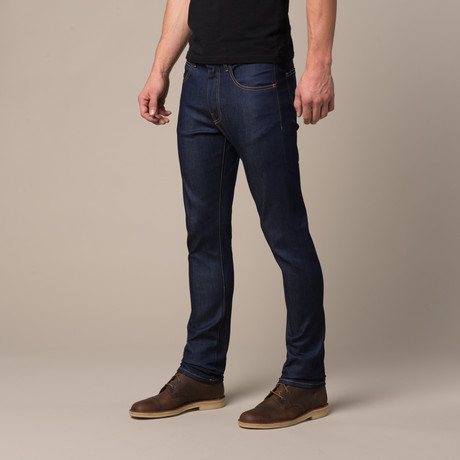 Brawn Guy Slim Fit  Jeans // Blue Indigo (30WX32L)