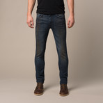 Sync Denim // Lean Guy Skinny Fit Jeans // Greasy Wash (36WX32L)