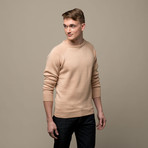 Hillflint // Merino Crew Sweater // Camel (XL)