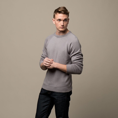 Merino Crew Sweater // Slate (S)
