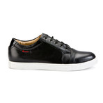 Toledo Leather Sneaker // Black Jetta (Euro: 40)