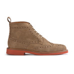 Newry Brogue Boot // Taupe Suede (Euro: 44)
