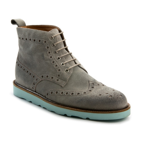 Gabe-Hi Suede Wingtip Boot (Euro: 40)