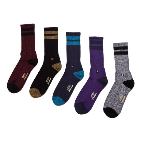 Stripes Sock Combo // Set of 5