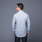 Grid Shirt // Blue + Purple  (US: 15.5/34-35)