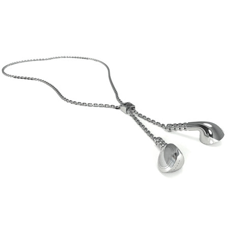 Earbud Necklace (18 Carat Yellow Gold)