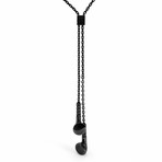 Earbud Necklace (18 Carat Yellow Gold)