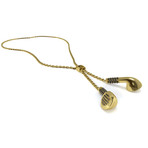 Earbud Necklace (18 Carat Yellow Gold)