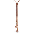 Earbud Necklace (18 Carat Yellow Gold)