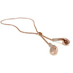 Earbud Necklace (18 Carat Yellow Gold)