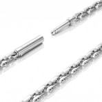 1/4" Audio Necklace (Black Ruthenium)