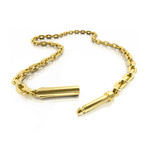 1/4" Audio Necklace (Black Ruthenium)