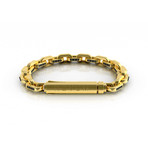 1/4" Audio Bracelet // 8"Length (18 Carat Yellow Gold)