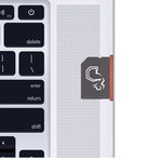 Nifty MiniDrive for MacBook Pro 15-inch with Retina Display (Silver)